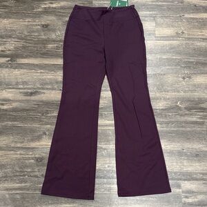 Halara Flex Sculptknit High Waisted back pocket flare work pants